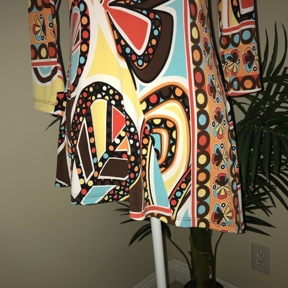 Barbara Lesser Asymmetrical Stretch Top S - Picture 4 of 7